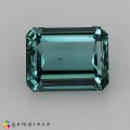 Natural Tourmaline 3.31 Carats Blue Green Emerald Cut 9x7 mm Loose Gemstone - Image 6