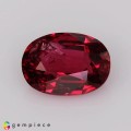Natural Spinel 1.47 Carats Neon Reddish Pink Oval 8x6 mm Loose Gemstone - Image 7