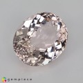 Natural Morganite 14.05 Carats Very Light Peach Pink Oval 17x14 mm Loose Gemstone - Image 6