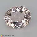 Natural Morganite 14.05 Carats Very Light Peach Pink Oval 17x14 mm Loose Gemstone - Image 7
