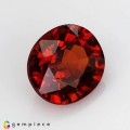 Natural Spessartite garnet 2.20 Carats Coke Red  Oval 8x7 mm Loose Gemstone - Image 6
