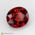Natural Spessartite garnet 2.20 Carats Coke Red  Oval 8x7 mm Loose Gemstone - Image 7