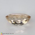 Natural Scapolite 32.97 Carats Peach Oval 26x18 mm Loose Gemstone - Image 4