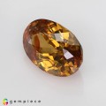 Natural Zircon 7.11 Carats Imperial Brown Oval 13x9 mm Loose Gemstone - Image 4