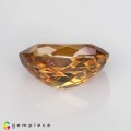 Natural Zircon 7.11 Carats Imperial Brown Oval 13x9 mm Loose Gemstone - Image 5