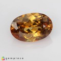 Natural Zircon 7.11 Carats Imperial Brown Oval 13x9 mm Loose Gemstone - Image 7