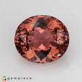 Natural Tourmaline 2.80 Carats Sweet Pink Oval 9x8 mm Loose Gemstone - Image 1