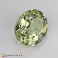 Natural Amblygonite 2.98 Carats Yellowish Green Oval 10x8 mm Loose Gemstone - Image 5