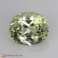 Natural Amblygonite 2.98 Carats Yellowish Green Oval 10x8 mm Loose Gemstone - Image 7
