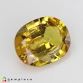 Natural Sapphire 2.88 Carats Golden Yellow Oval 10x8 mm Loose Gemstone - Image 6
