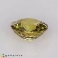 Natural Grossular garnet 1.12 Carats Vivid Yellow Round 6x4 mm Loose Gemstone - Image 4