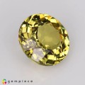 Natural Grossular garnet 1.12 Carats Vivid Yellow Round 6x4 mm Loose Gemstone - Image 5