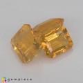 Natural Opal 7.15 Carats Jelly Yellow Emerald Cut 0x0 mm Loose Gemstone - Image 3