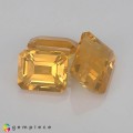 Natural Opal 7.15 Carats Jelly Yellow Emerald Cut 0x0 mm Loose Gemstone - Image 2