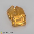 Natural Opal 7.15 Carats Jelly Yellow Emerald Cut 0x0 mm Loose Gemstone - Image 1