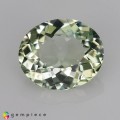 Natural Montebrasite 1.60 Carats Baby Green Oval 8x7 mm Loose Gemstone - Image 1