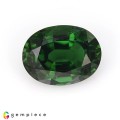 Natural Chrome tourmaline 1.28 Carats Chrome Green Oval 8x6 mm Loose Gemstone - Image 1
