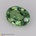 Natural Demantoid Garnet 0.86 Carats Green Oval 6x5 mm Loose Gemstone - Image 3