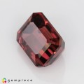Natural Tourmaline 2.06 Carats Vivid Purplish Pink Emerald 8x6 mm Loose Gemstone - Image 3