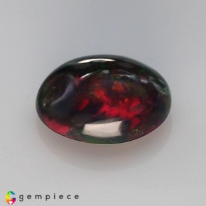 black rainbow opal  2.12cts - 12x9mm black rainbow opal  2.12cts - 12x9mm
