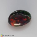 Natural Black rainbow opal 2.12 Carats Rainbow Oval Cabochon 12x9 mm Loose Gemstone - Image 5
