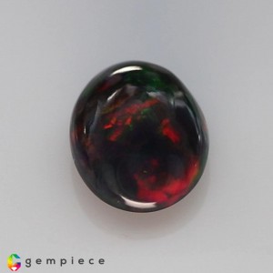 black rainbow opal  2.12cts - 12x9mm black rainbow opal  2.12cts - 12x9mm