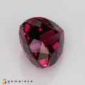 Natural Rhodolite garnete 3.40 Carats Purplish Pink Trilliant  8x6 mm Loose Gemstone - Image 5