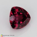 Natural Rhodolite garnete 3.40 Carats Purplish Pink Trilliant  8x6 mm Loose Gemstone - Image 6