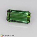 Natural Tourmaline 4.21 Carats Fine Green Emerald Cut 12x6 mm Loose Gemstone - Image 2