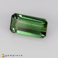 Natural Tourmaline 4.21 Carats Fine Green Emerald Cut 12x6 mm Loose Gemstone - Image 3