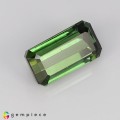 Natural Tourmaline 4.21 Carats Fine Green Emerald Cut 12x6 mm Loose Gemstone - Image 6