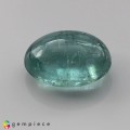 Natural Beryl 15.29 Carats Light Sea Green Oval Cabochon 18x13 mm Loose Gemstone - Image 1