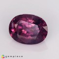 Natural Sapphire 3.31 Carats Purple Oval 10x8 mm Loose Gemstone - Image 2