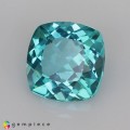 Natural Apatite 1.45 Carats Paraiba Blue Green Antique Cushion 7x4 mm Loose Gemstone - Image 3