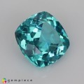 Natural Apatite 1.45 Carats Paraiba Blue Green Antique Cushion 7x4 mm Loose Gemstone - Image 6