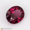 Natural Rhodolite garnet 3.55 Carats Purplish Pink Oval 10x8 mm Loose Gemstone - Image 5