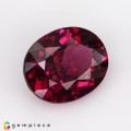 Natural Rhodolite garnet 3.55 Carats Purplish Pink Oval 10x8 mm Loose Gemstone - Image 6