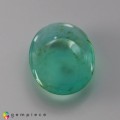 Natural Peru opal 10.49 Carats Paraiba Blue Green Oval Cabochon 22x16 mm Loose Gemstone - Image 2