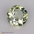 Natural Amblygonite 1.10 Carats Yellowish Green Round 7x4 mm Loose Gemstone - Image 3