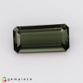 Natural Kornerupine 2.56 Carats Olive Green Emerald 11x6 mm Loose Gemstone - Image 6