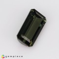 Natural Kornerupine 2.56 Carats Olive Green Emerald 11x6 mm Loose Gemstone - Image 4
