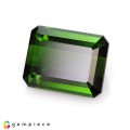 Natural Tourmaline 4.28 Carats Forest Green Emerald 10x8 mm Loose Gemstone - Image 3