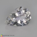 Natural Scapolite 3.20 Carats White Pear 13x9 mm Loose Gemstone - Image 6
