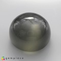 Natural Moonstone 30.14 Carats Moss Grey Oval Cabochon 18x17 mm Loose Gemstone - Image 2