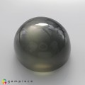 Natural Moonstone 30.14 Carats Moss Grey Oval Cabochon 18x17 mm Loose Gemstone - Image 5