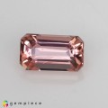Natural Topaz 0.45 Carats Pink Emerald Cut 5x3 mm Loose Gemstone - Image 3