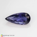 Natural Iolite 3.71 Carats Purple Blue Pear 16x8 mm Loose Gemstone - Image 2