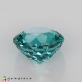 Natural Apatite 2 Carats Paraiba Blue Green Round 8x5 mm Loose Gemstone - Image 4