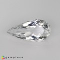 Natural Montebrasite 2.47 Carats White Pear 14x7 mm Loose Gemstone - Image 1