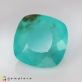 Natural Peru opal 8.67 Carats Paraiba Blue Green Antique Cushion 14x9 mm Loose Gemstone - Image 2